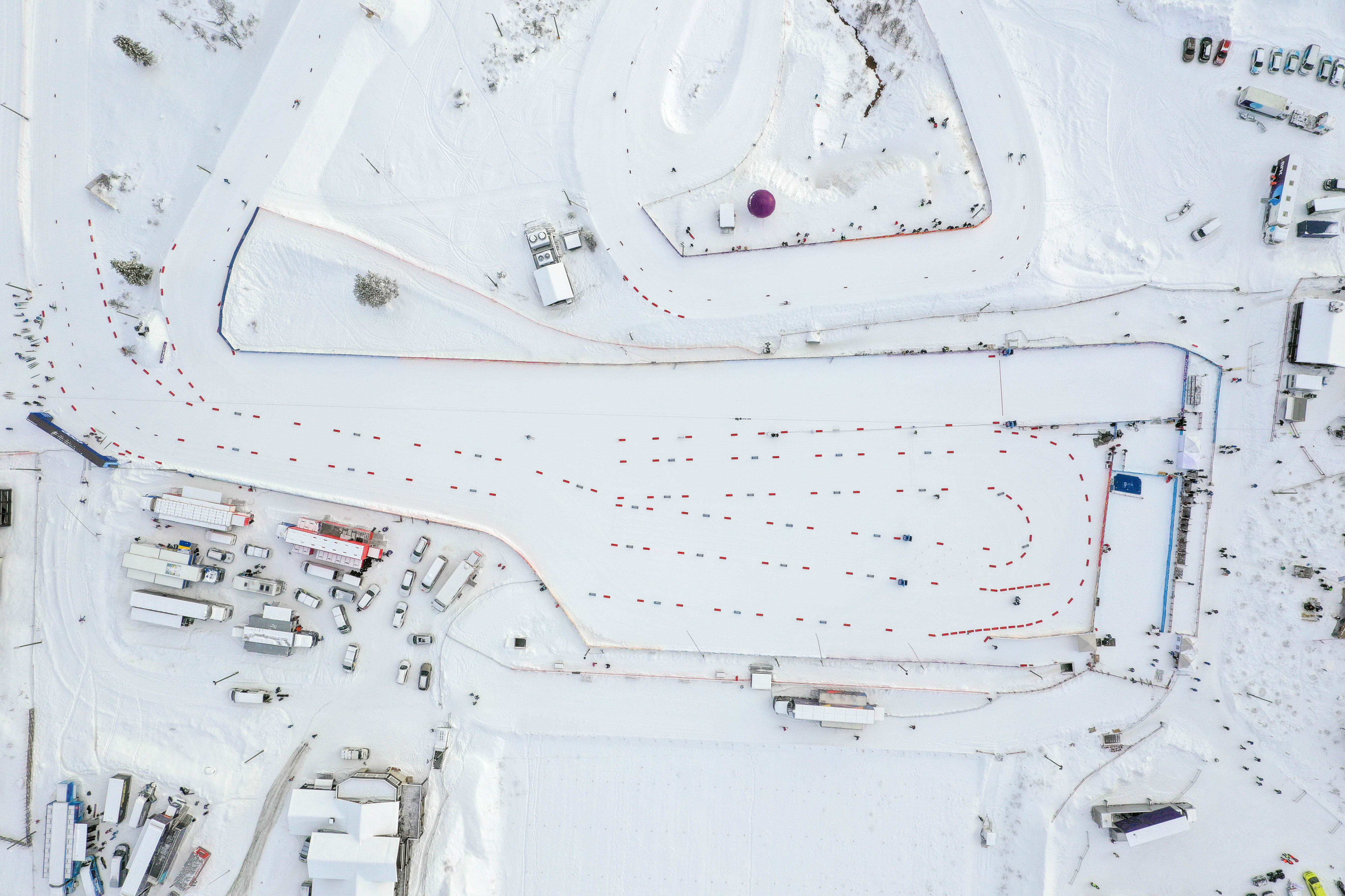 Overblikk over skistadion