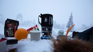 Turlunsj på vinteren med turnus og kvikk lunsj (1)